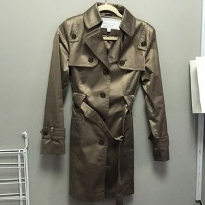 Gold Jessica Simpson trench coat